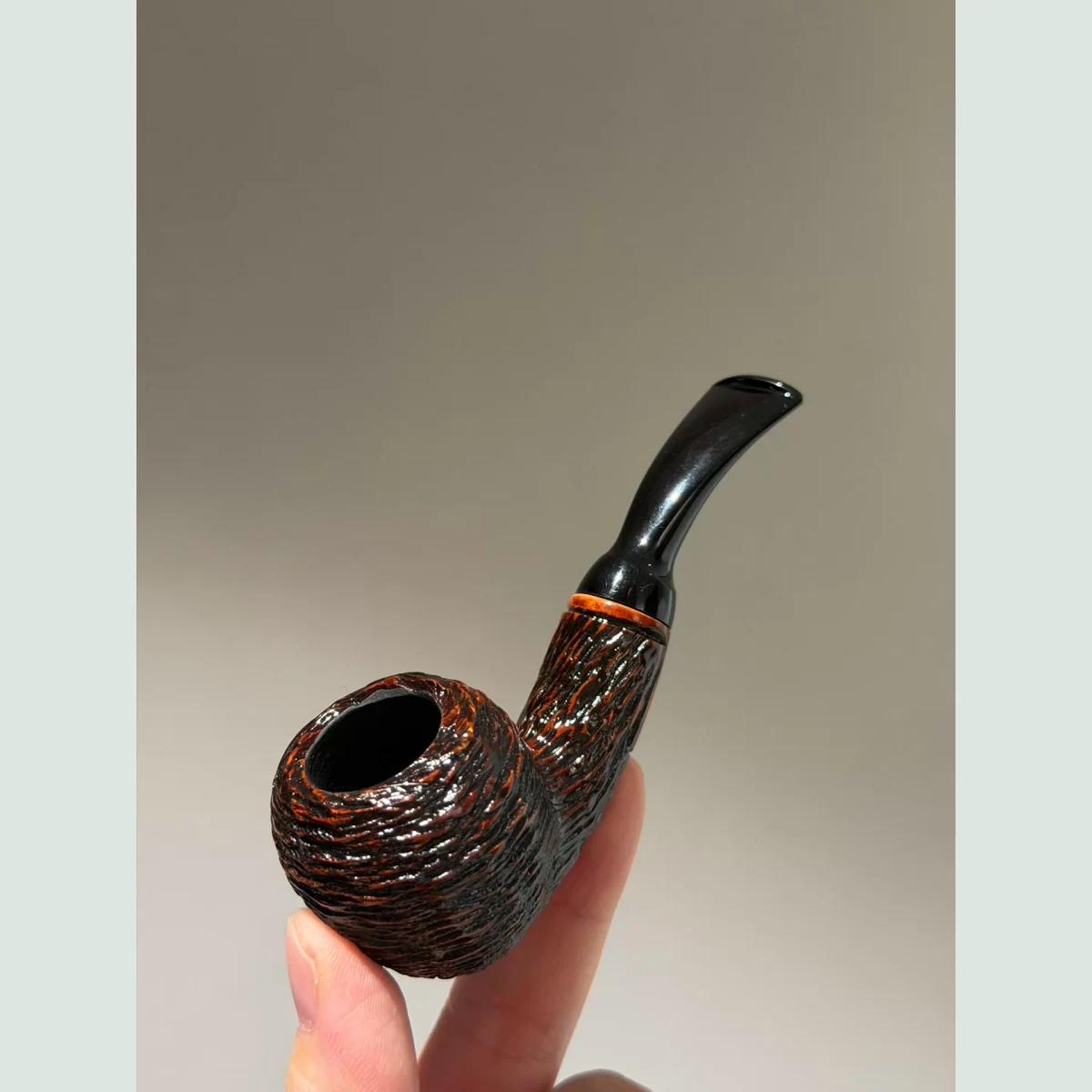 Acorn Pocket Size Solid Briar Wood Tobacco Pipe