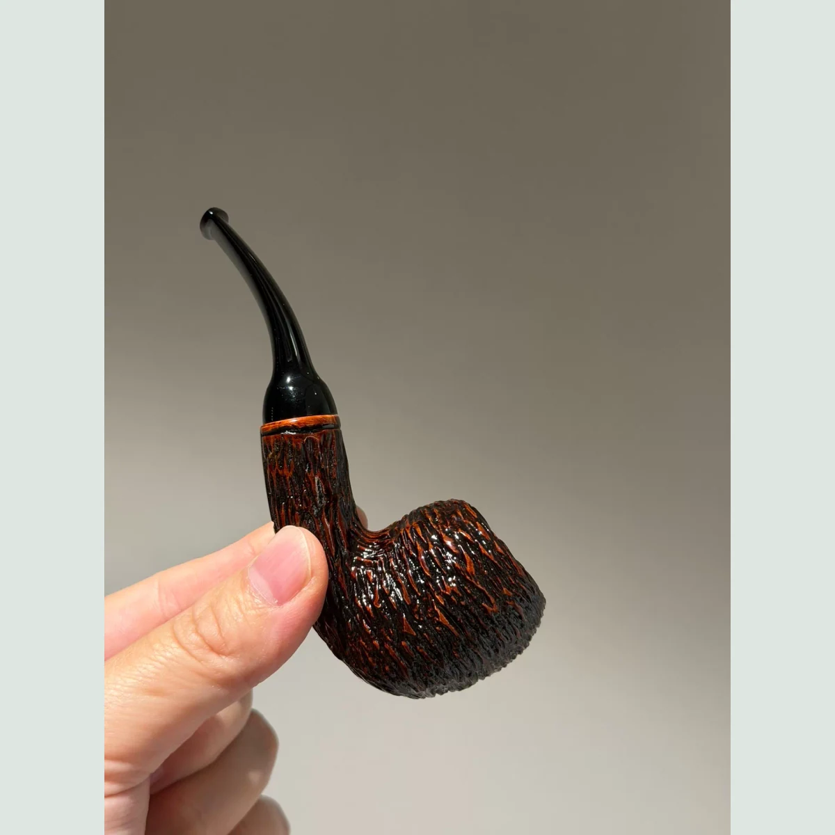 Acorn Pocket Size Solid Briar Wood Tobacco Pipe