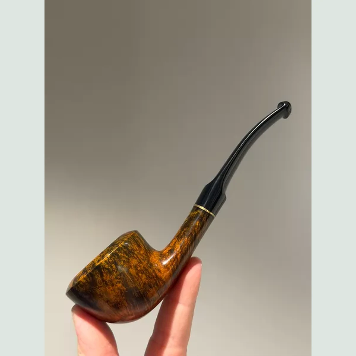 Classic Solid Briar Wood Tobacco Pipe 3mm