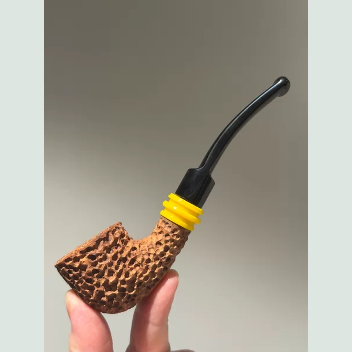 Hand Carved Sherlock Solid Briar Wood Tobacco Pipe