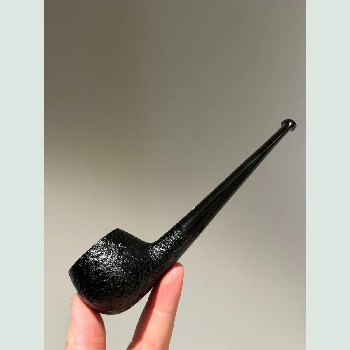 Prince Apple Solid Briar Wood Tobacco Pipe visible shape and finish detail