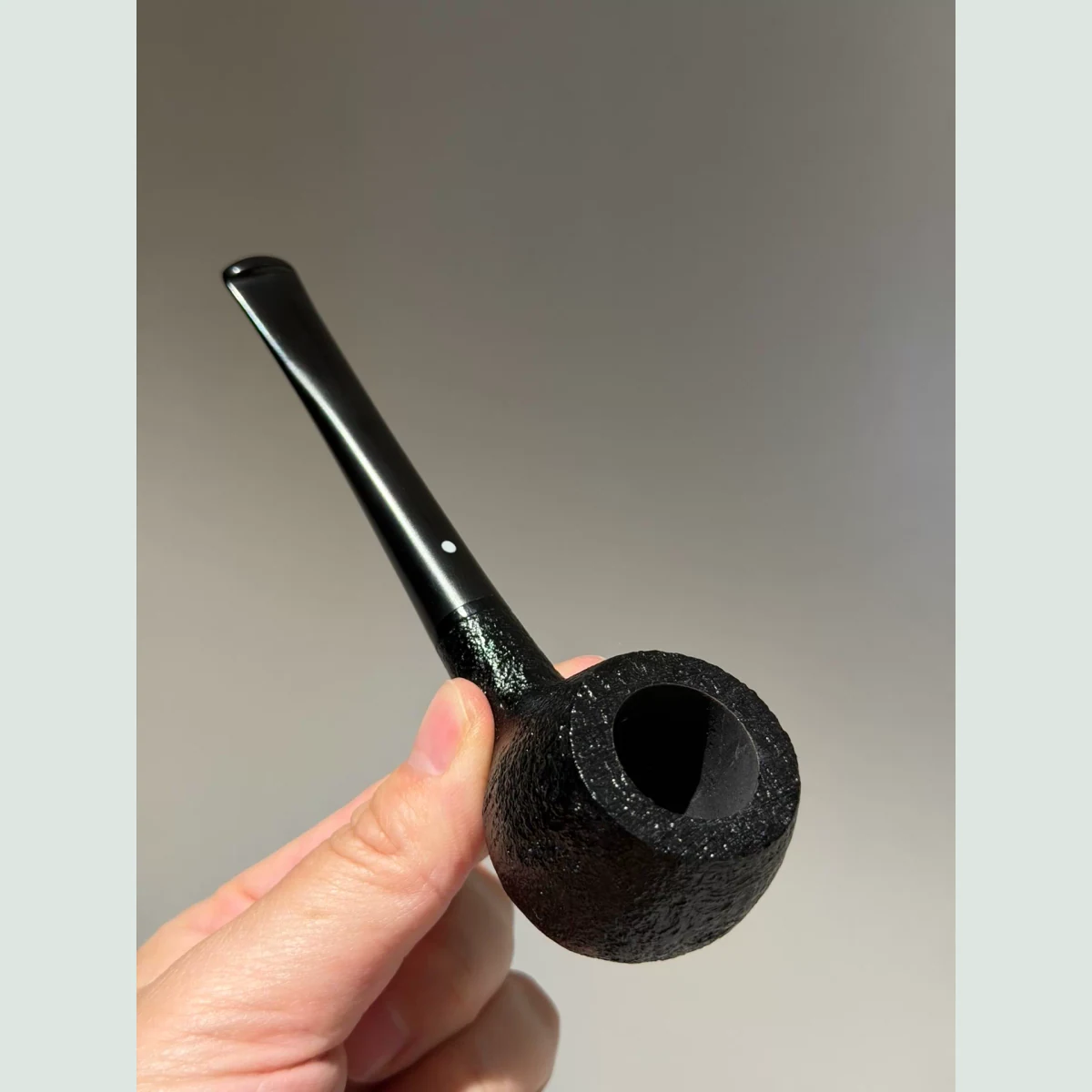 Prince Apple Solid Briar Wood Tobacco Pipe supporting product view