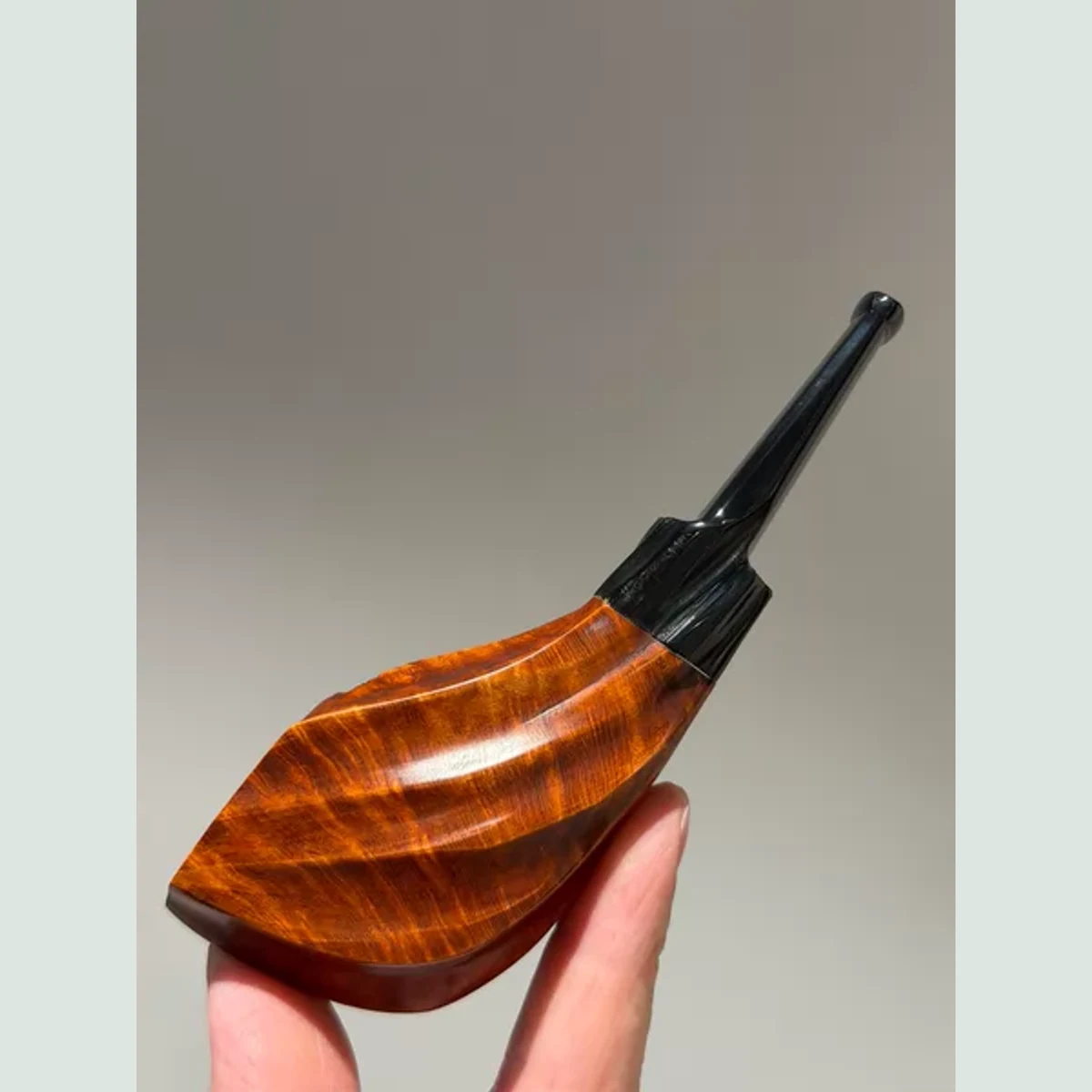 Rustic Burl Classic Freehand Solid Briar Wood Tobacco Pipe