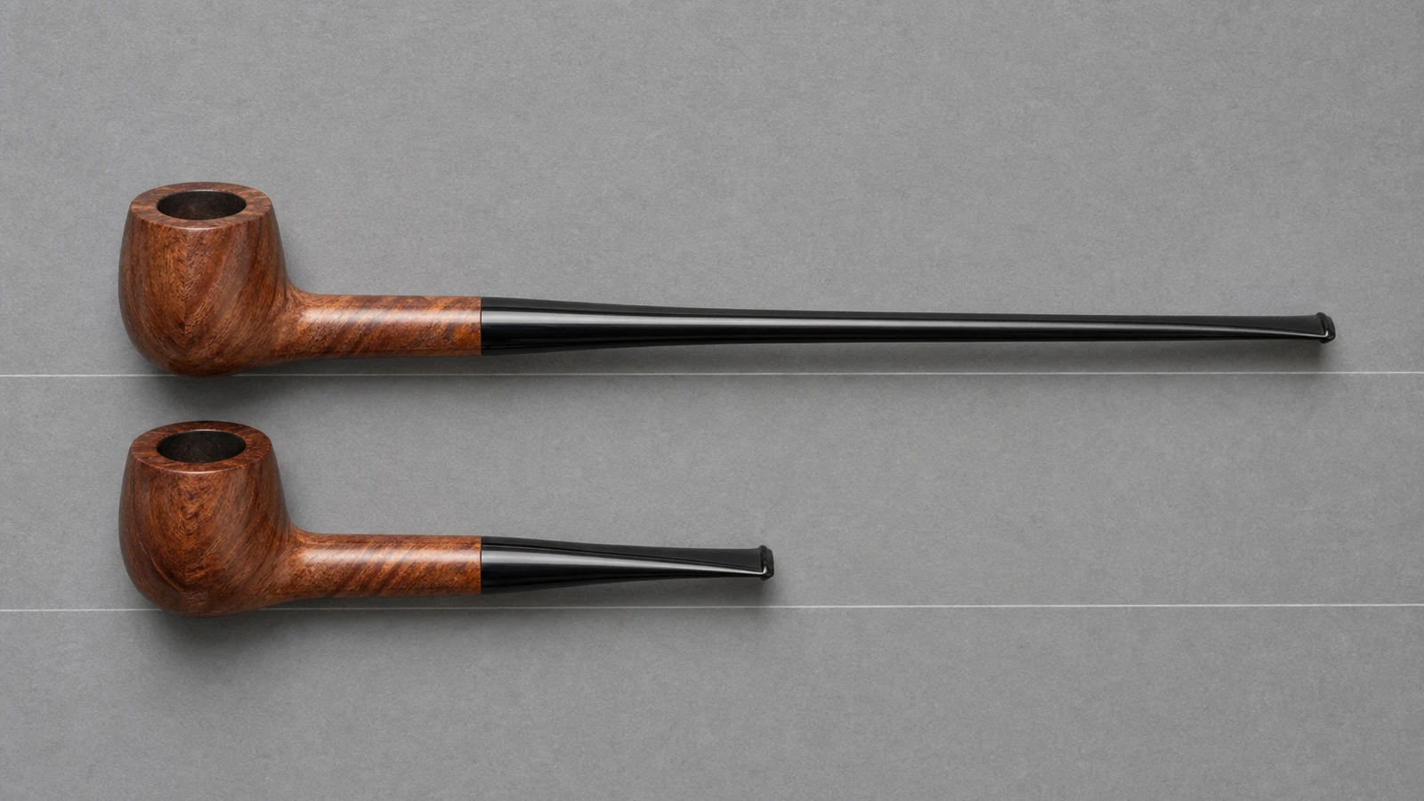 Long-Stem vs Standard Tobacco Pipes: What Changes Visually